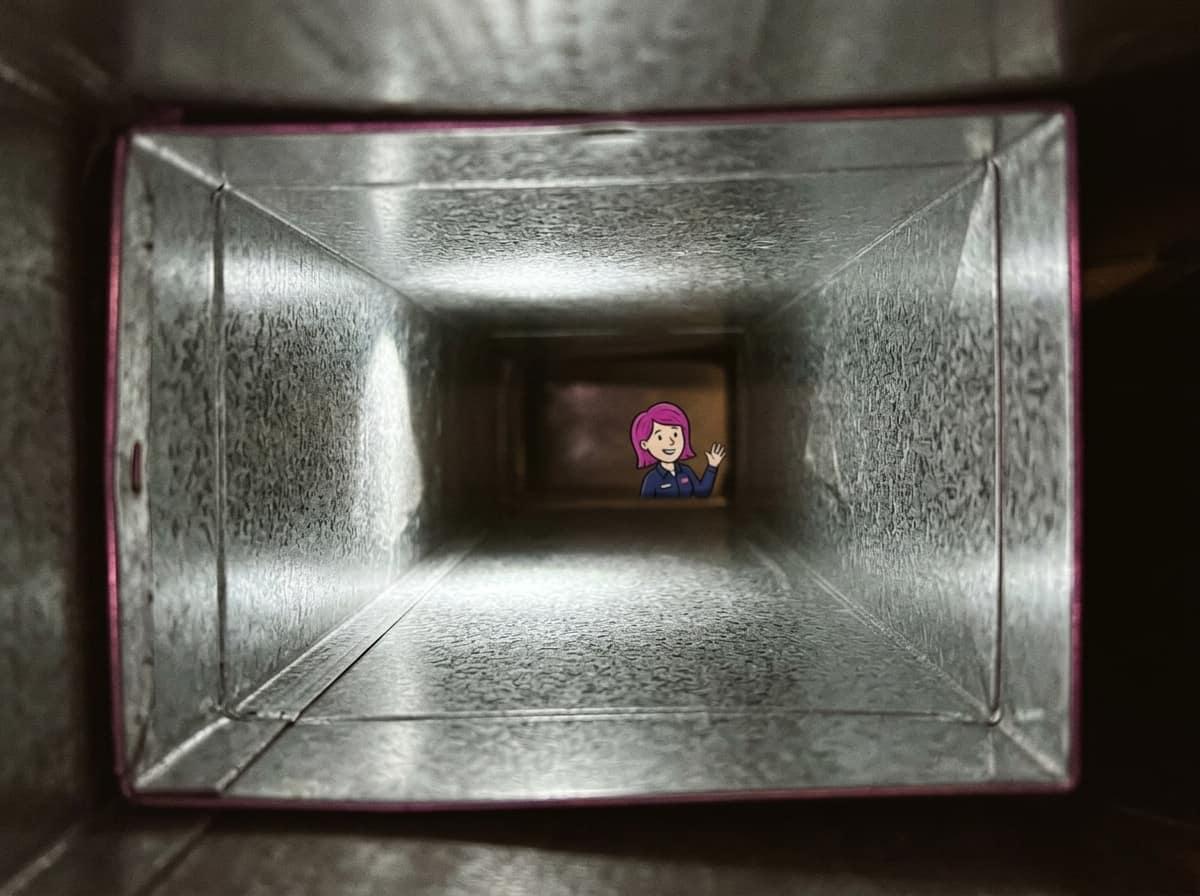 Air duct cleaning — example